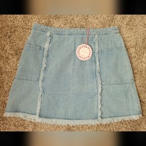Umgee denim skirt, size medium